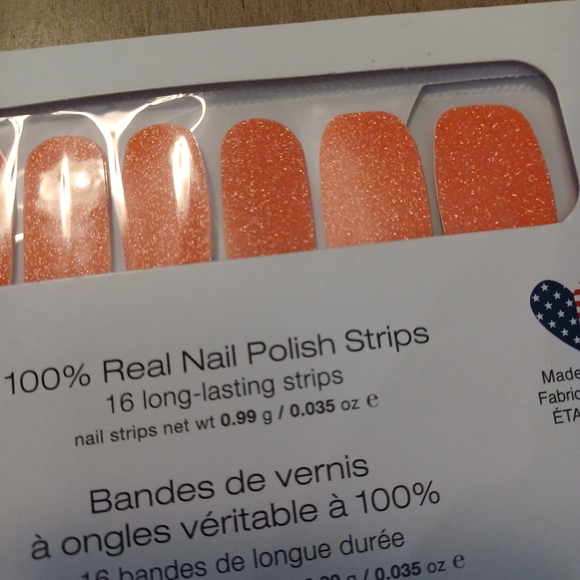 Color Street Nail Polish Strips - You're Corally Invited - Glitter - Picture 2 of 3
